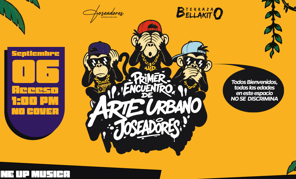 Joseadores llega con su primer evento que se llevará a cabo el Domingo 6 de Septiembre de 2026 en Terraza Bellakito Metepec