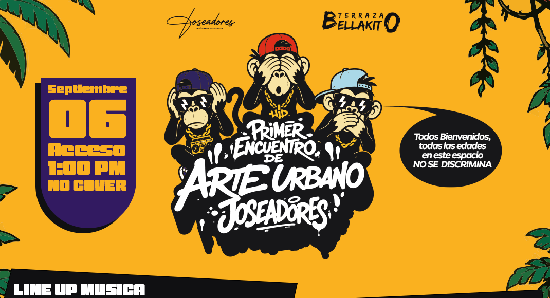 Joseadores llega con su primer evento que se llevará a cabo el Domingo 6 de Septiembre de 2026 en Terraza Bellakito Metepec